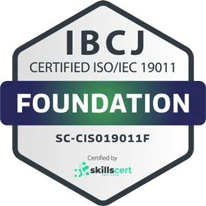 Certified ISO/IEC 9001 Foundation SC-CISO19011F