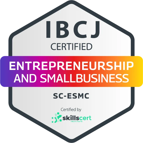 Entrepreneur and smallbusiness certified SC-ESMC
